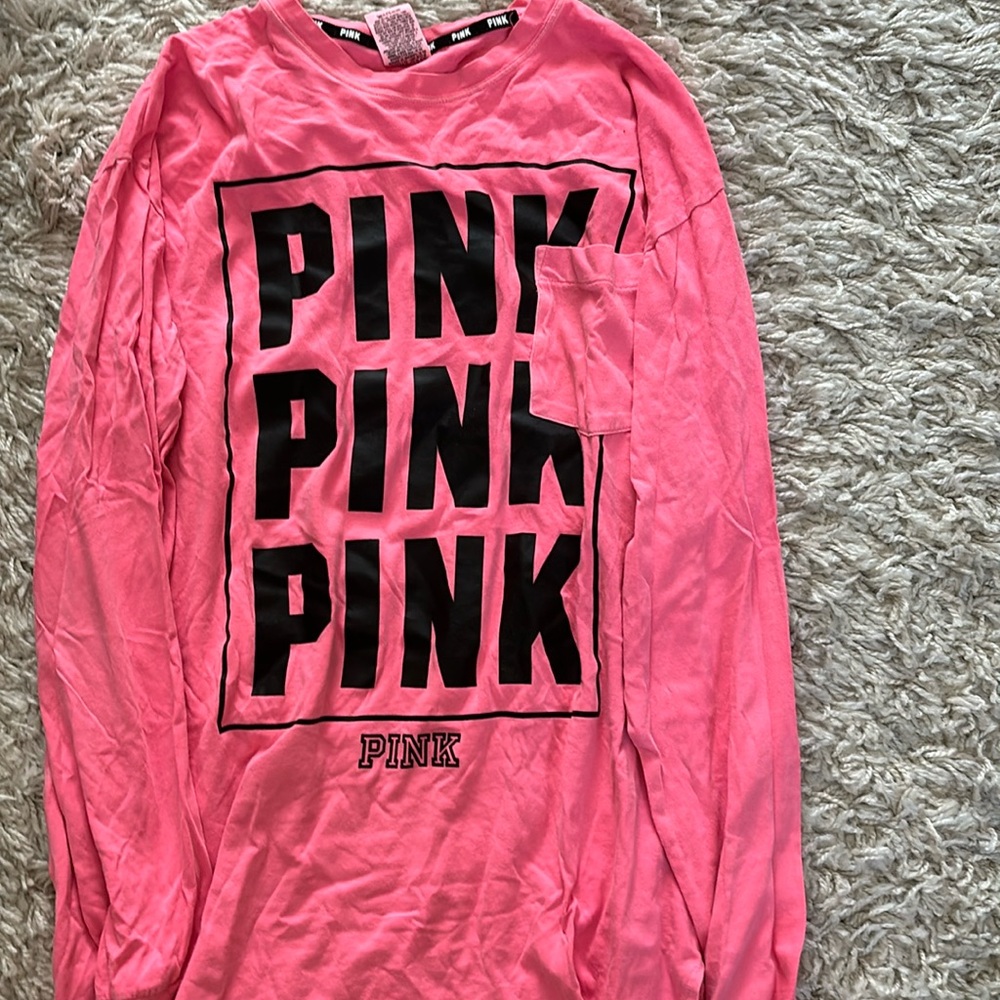 Long sleeve PINK top